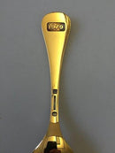 Georg Jensen Jahreslöffel 1979 aus vergoldetem Sterlingsilber