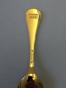 ジョージ ジェンセン イヤー スプーン 1980年製 ゴールドプレート スターリングシルバー