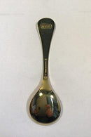 Georg Jensen Årsske 1992 i forgyldt Sterling Sølv med emalje.