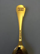 Georg Jensen Jahreslöffel aus vergoldetem Sterlingsilber 1981