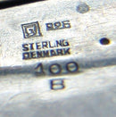 Georg Jensen Brooch in Sterling Silver No 100B.