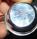 Georg Jensen Sterling Silber Salzschale mit Löffel Nr. 100