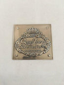 Georg Jensen Händler-Werbeschild aus Sterlingsilber