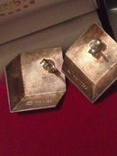 Georg Jensen Hans Hansen Sterling Sølv Moderne Øreringe