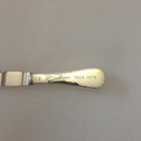 Georg Jensen Anniversary Kindermesser in Sterling Silber mit Stein misst 16,8 cm