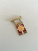 Georg Jensen Kongemærke i 14K Guld.