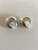 Georg Jensen スターリングシルバー イヤリング、Nanna Ditzelによるデザイン No 126B