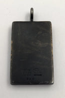 Georg Jensen Oxideret Messing Vindue Vedhæng No. 520