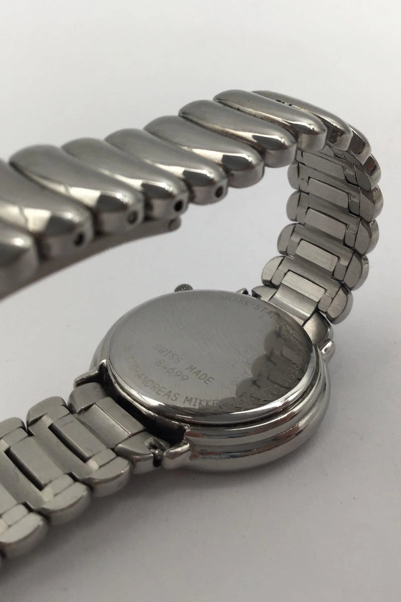 Georg Jensen Stainless Steel Quartz Armbåndsur No. 370 Andreas Mikkelsen