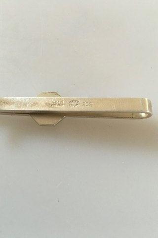 Georg Jensen Sterling Silver Slipsenål med Sort Onyx No 202