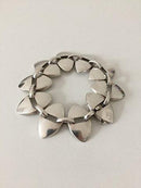 Georg Jensen Sterling Silver Bracelet by Nanna Ditzel No 106 (オリジナルボックス入り)