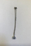 Georg Jensen Sterlingsilberarmband mit Quarzanhänger SPIRIT Nr. 475