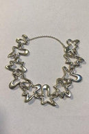 Georg Jensen Sterling Sølv Armlænke No 88B Splash