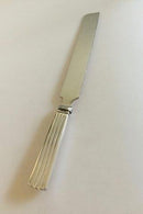 Georg Jensen Sterling Silber Bernadotte Brotmesser Nr. 137