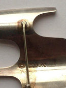 Georg Jensen Sterling Sølv Broche af Ibe Dahlquist No 362
