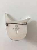Georg Jensen Brosche aus Sterlingsilber von Nanna und Jørgen Ditzel Nr. 329