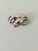 Georg Jensen Sterling Silver ブローチ No 100B