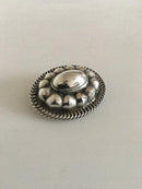 Georg Jensen Sterling Silber Brosche Nr. 155