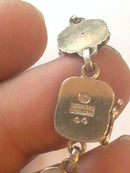 Georg Jensen Sterling Sølv Halskæde og Armbånd No 44