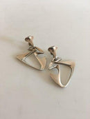 Georg Jensen Sterling Silver Henning Koppel イヤリング No 125