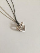 Georg Jensen Sterling Sølv Hjerte Vedhæng