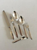 ジョージ ジェンセン スターリングシルバー カクタス カトラリーセット 12人用 72ピース。