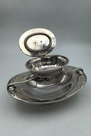 Georg Jensen Silberne Kaviarschüssel von 1915-1919