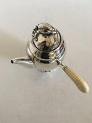 ジョージ ジェンセン スターリングシルバー マグノリア コーヒーポット No.2B.