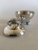 Georg Jensen Sterling Silber Magnolien-Zuckerdose Nr. 2D