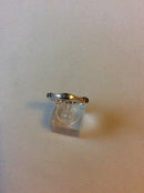 ジョージ ジェンセン スターリング シルバー ミラーリング No 261 グレー ムーンストーン付き