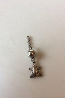 ジョージ ジェンセン スターリングシルバー キーホルダー No 4E