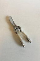 Georg Jensen Königliche Geflügelschere aus Sterlingsilber und Edelstahl