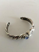Georg Jensen Sterling Silber Ole Kortzau Armreif Nr. 360 mit Mondstein