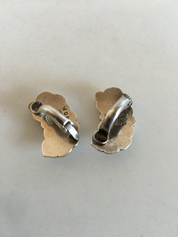 Georg Jensen Sterling Sølv Øre Klips No 50A
