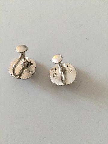 Georg Jensen Sterling Sølv Øre skurer No 36