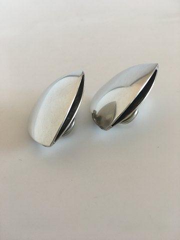 Georg Jensen Sterling Sølv Øreringe (Klips) No203B