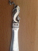 Georg Jensen Ornamentbrosche aus Sterlingsilber Nr. 198