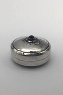Georg Jensen Sterling Sølv Pilleæske No. 79 D (Lapis Lazuli)