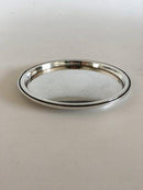 Georg Jensen Sterling Silver Pyramid Bottle Coaster No 600B