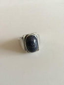 Georg Jensen Sterling Sølv Ring No 84A med Lapis Lazuli