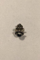 Georg Jensen Sterling Silver Tie Pin/Reverse Pin No 25 Hematite（ジョージ ジェンセン スターリング シルバー タイピン/リバースピン No 25 ヘマタイト