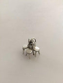 Georg Jensen Sterlingsilber-Stuhlanhänger Nr. 211 entworfen von Ole Bent Petersen