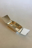 Georg Jensen Sterling Silver Divided Cigarettte Box Bo 829