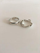 Georg Jensen Sterling Sølv Todelt Fusionsring  No 368