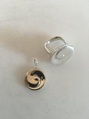 Georg Jensen Sterling Silber Torun Ring Nr. 350 und Anhänger Nr. 207