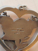 Georg Jensen Sterling Sølv Vedhæng med fugl fra 1933-1944 No 97