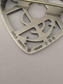 Georg Jensen Sterling Sølv Brooch Anchor and heart No 296 from 1933-1944