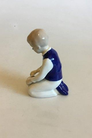 Gräfenthal Figur af dreng med spand