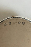 Grann & Laglye Sølv Smørnæb med håndtag af ben