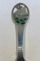 Grann & Laglye Sterling Sølv med emalje Juleske 1946